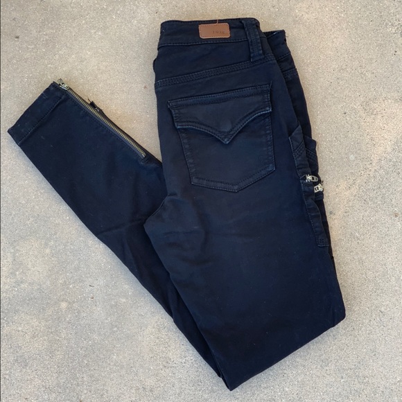 Joie Park Skinny Utility Pants / Jeans, Size 25 - Picture 3 of 9